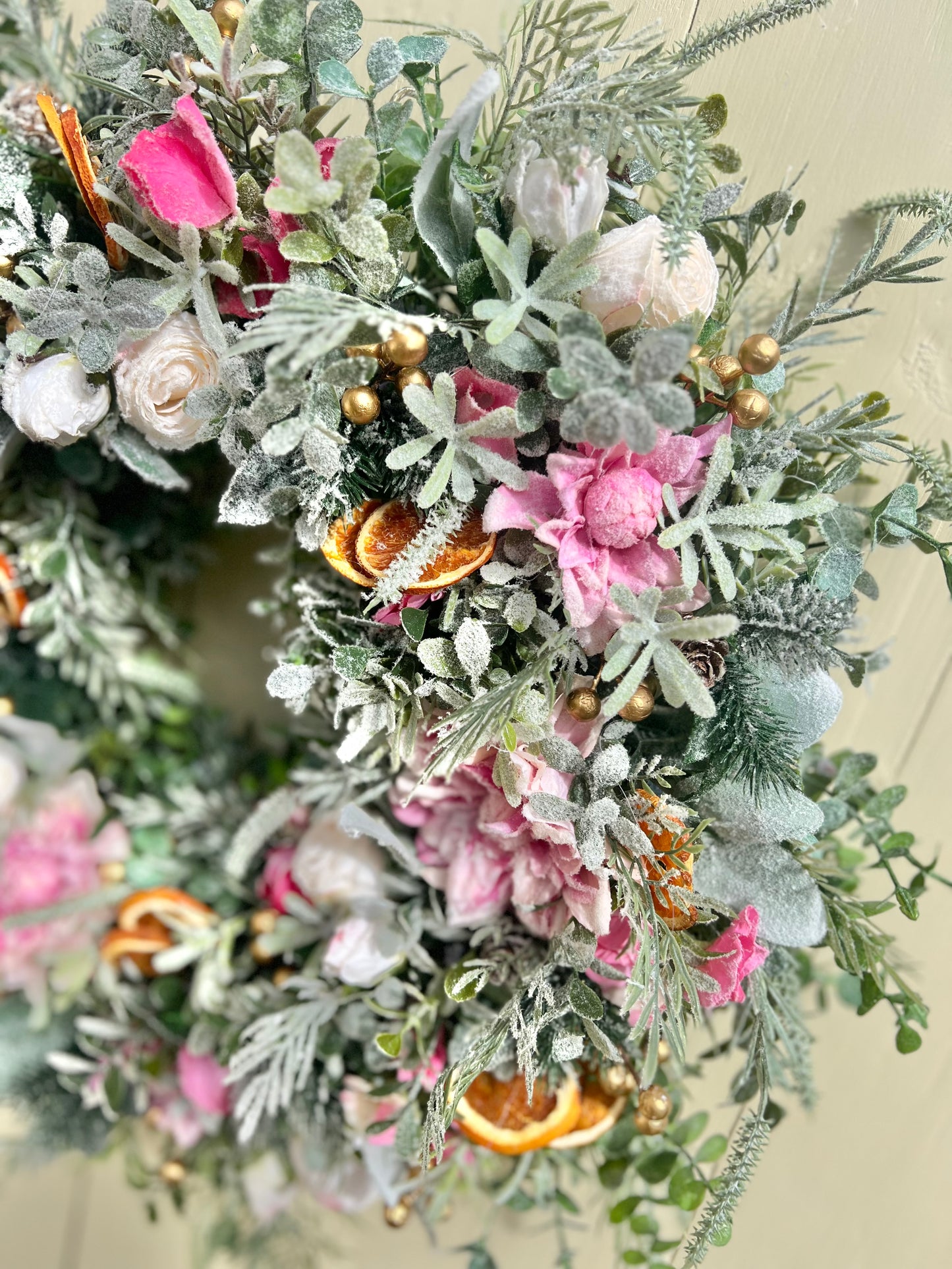 The First Frost Christmas Wreath