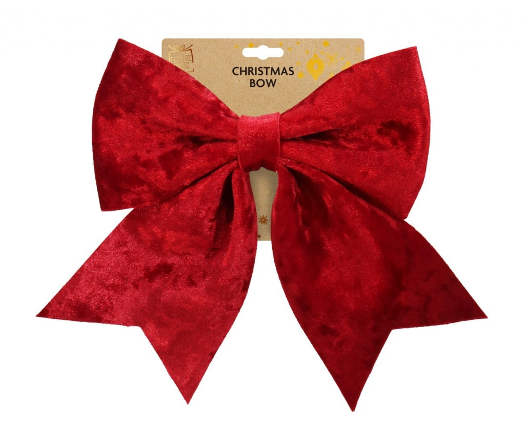 Velvet Bow (Red)