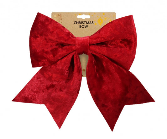 Velvet Bow (Red)