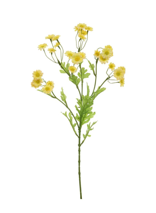 Wild Mini Daisy Spray /Butter yellow