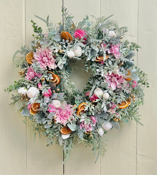 The First Frost Christmas Wreath