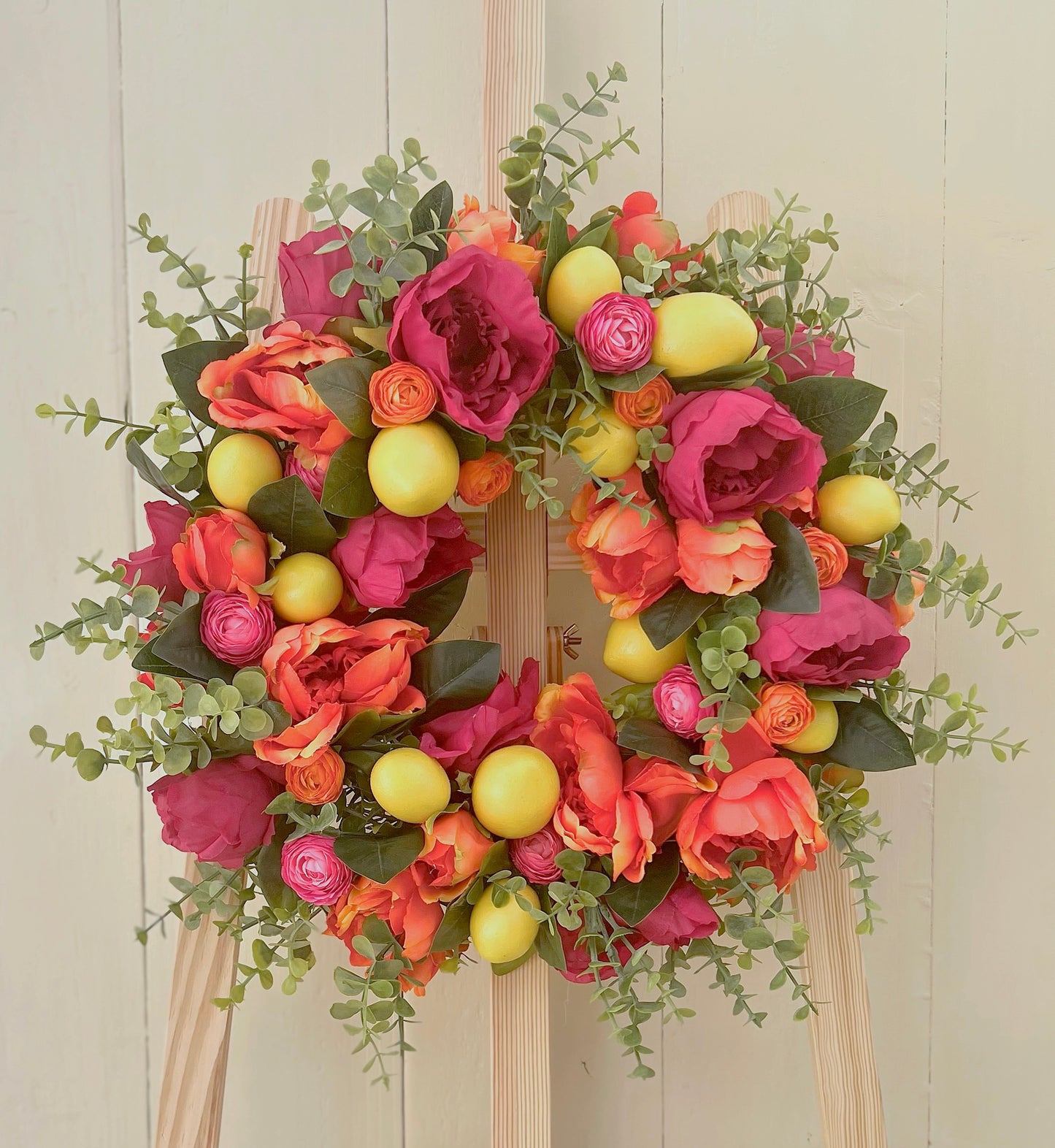 Peony Passion Wreath