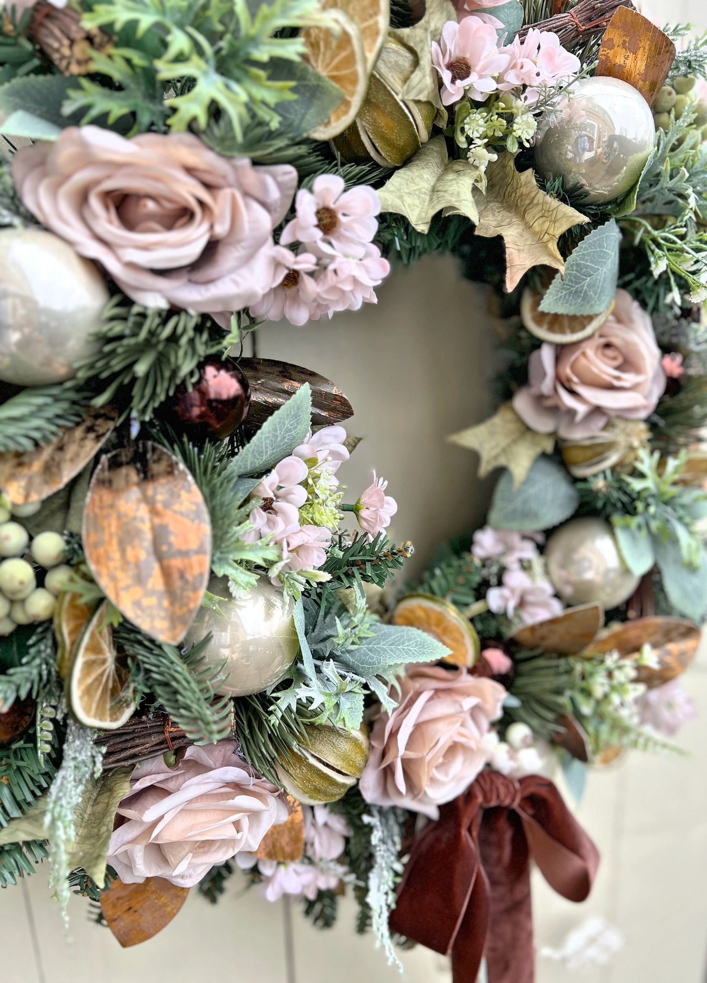 Christmas ‘Spiced Latte’ Wreath