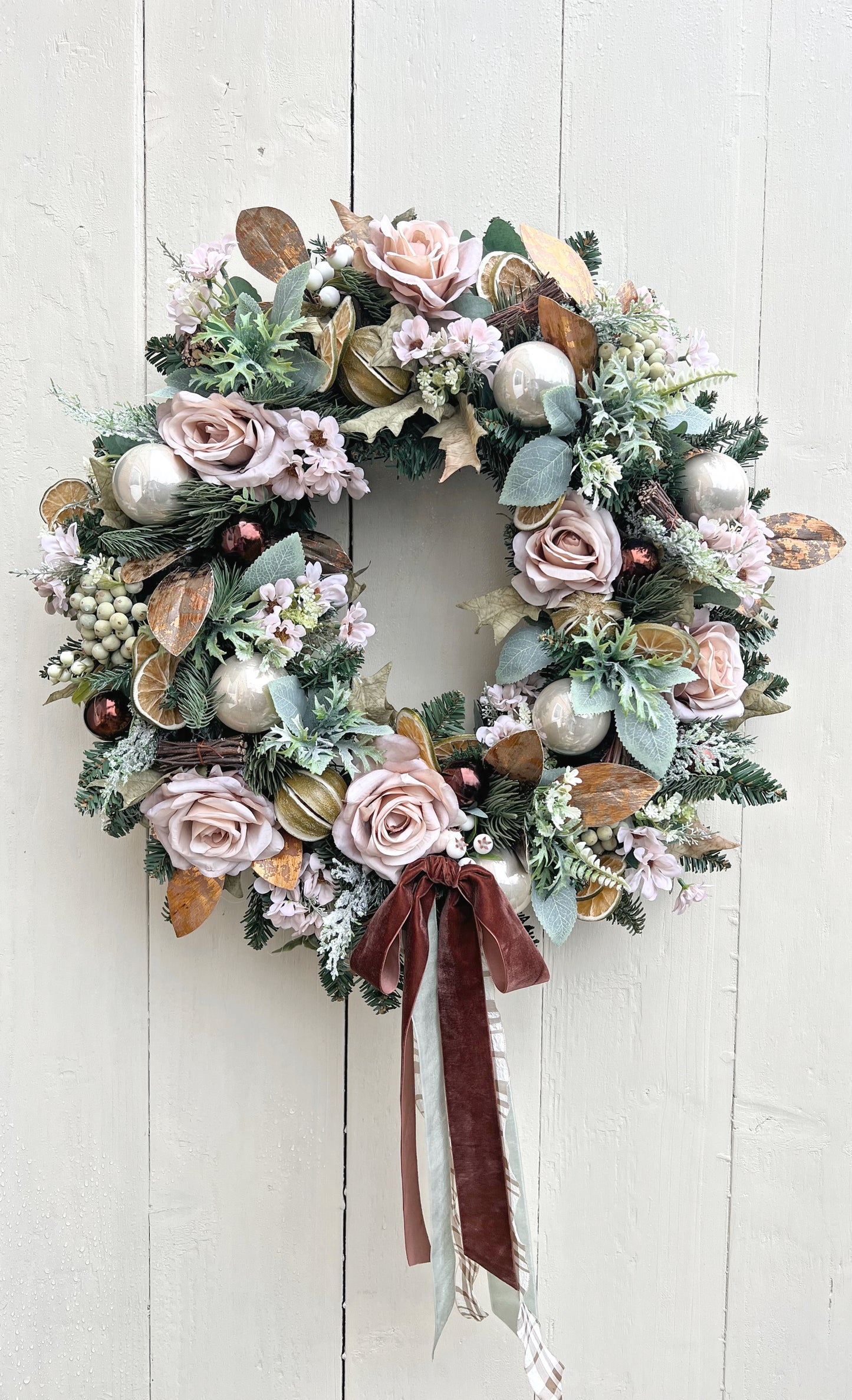Christmas ‘Spiced Latte’ Wreath