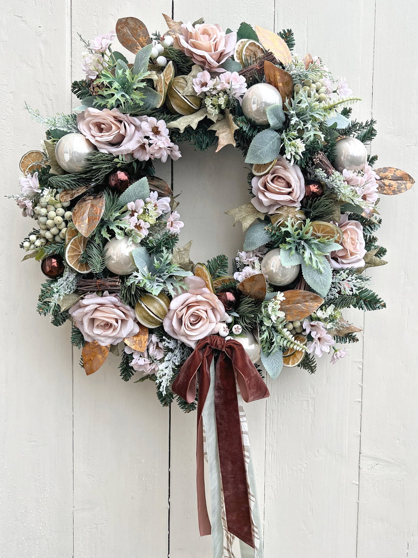 Christmas ‘Spiced Latte’ Wreath